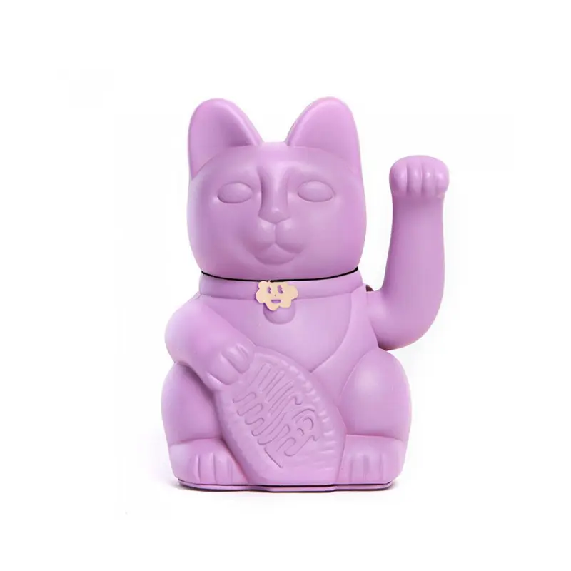 Diminuto Cielo 招財貓/ 18CM/ 淡紫