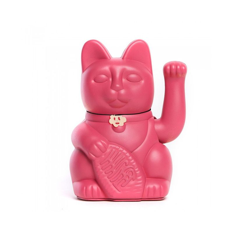 Diminuto Cielo 招財貓/ 18CM/ 紫紅色