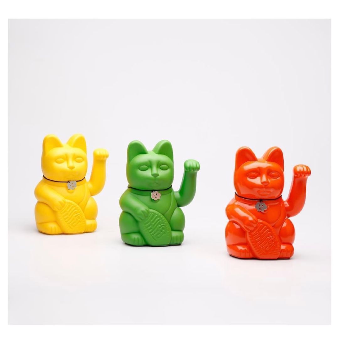 Diminuto Cielo 招財貓/ 18CM/ 浩克綠
