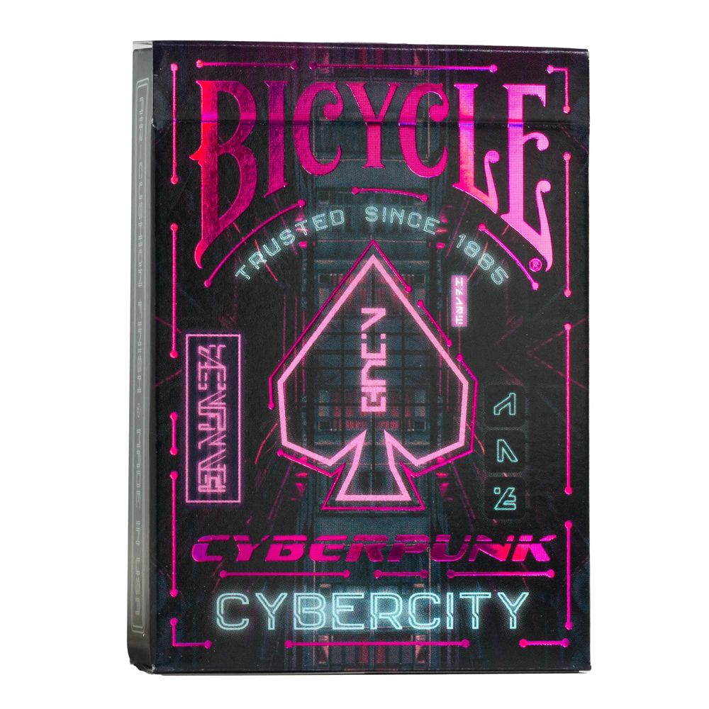 BICYCLE單車撲克牌/ 賽博龐克科技城