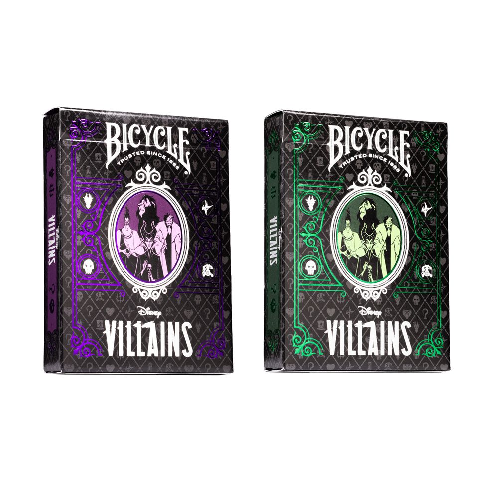 BICYCLE單車撲克牌/ 迪士尼反派/ 二色隨機出貨