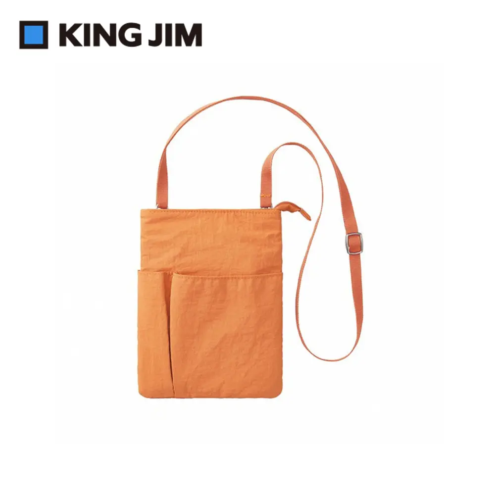 KING JIM EMILy隨身攜帶小包/ A6/ 橘色/ EY5600-OR