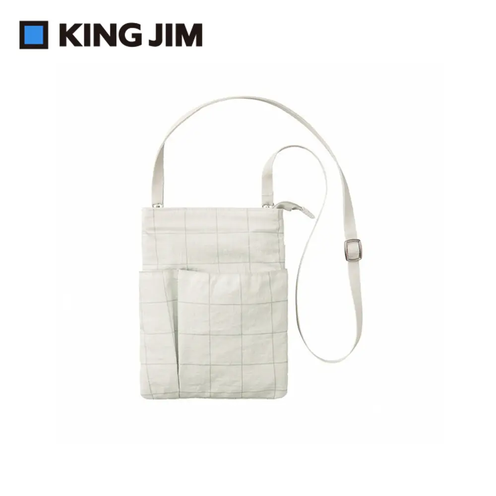 KING JIM EMILy隨身攜帶小包/ A6/ 白色/ EY5600-W