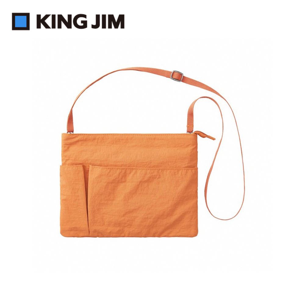 KING JIM EMILy隨身攜帶小包/ A5/ 橘色/ EY5611-OR