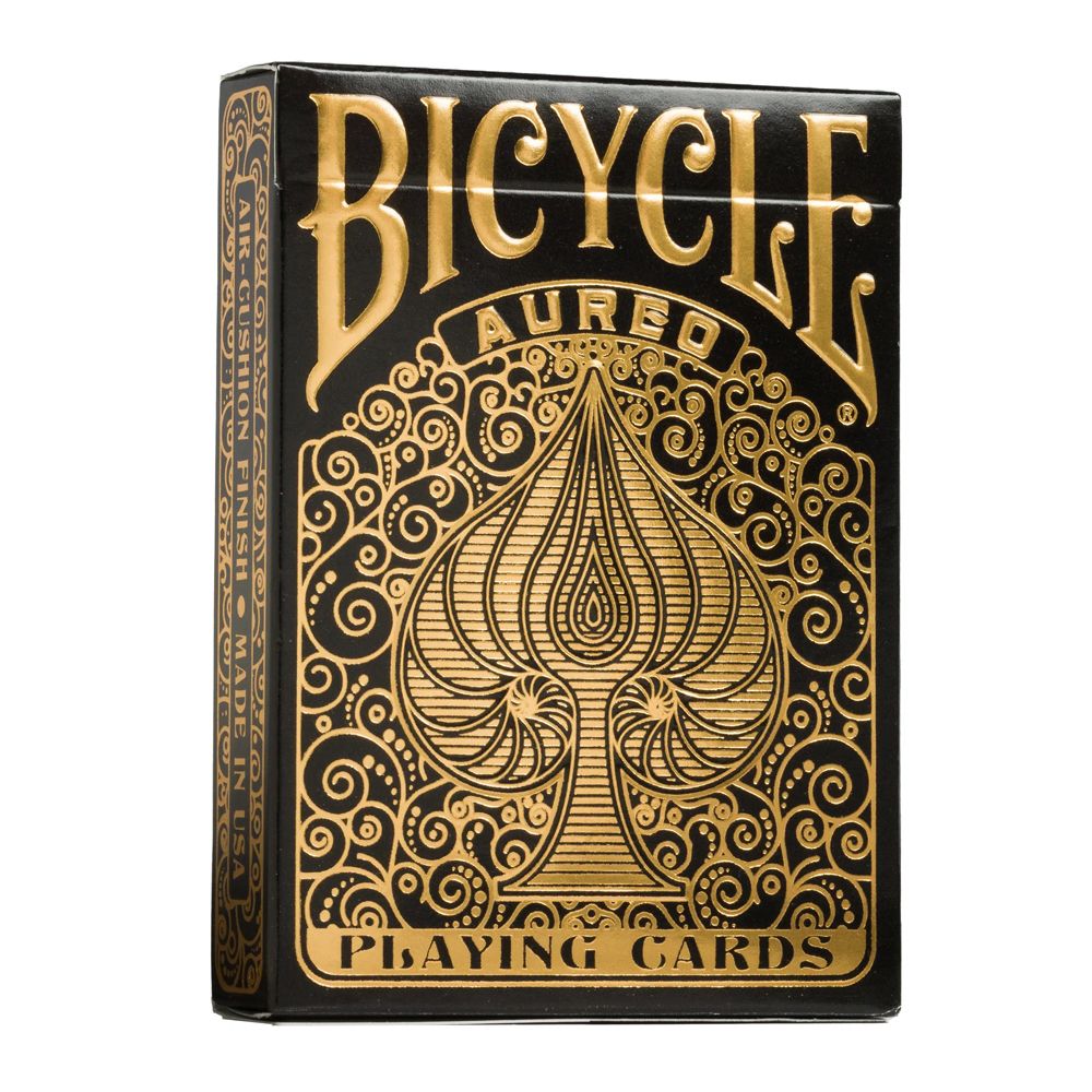 BICYCLE單車撲克牌/ 金黃色