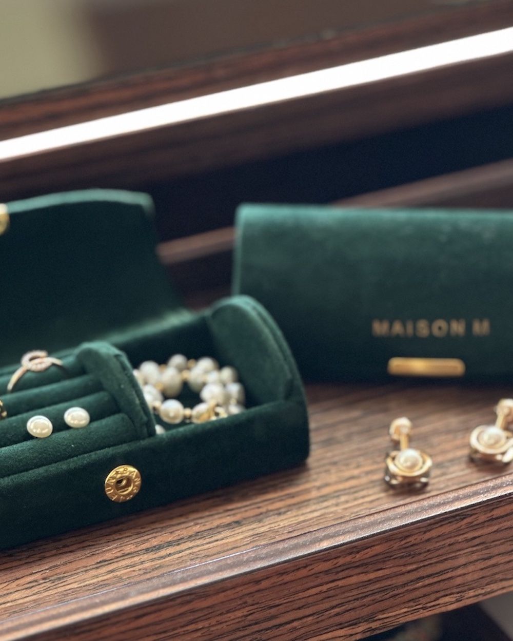 MAISON M 法式絲絨珠寶盒