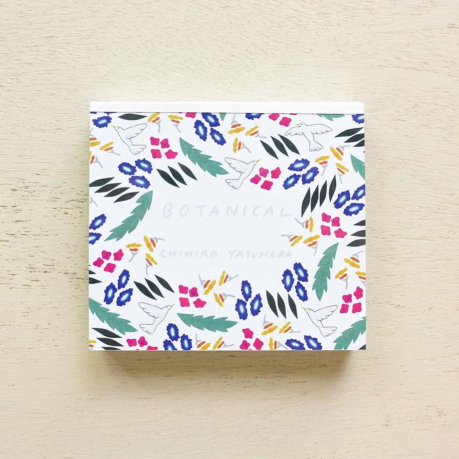 日本 cozyca products 方型便條紙/ Chihiro Yasuhara/ 植物