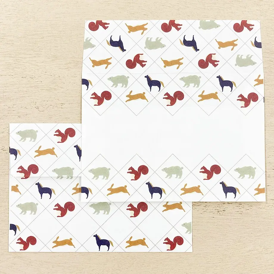 日本 cozyca products 信封/ Chihiro Yasuhara/ 動物