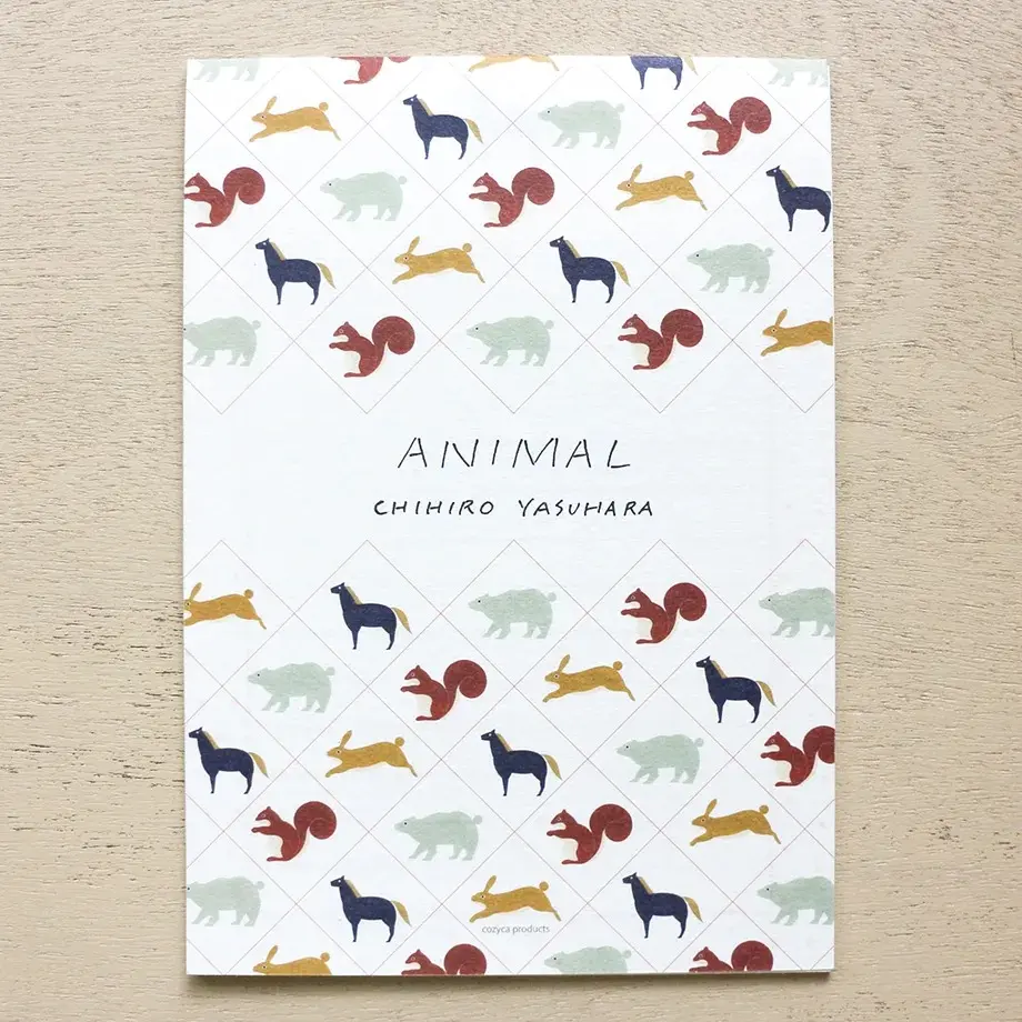 日本 cozyca products 信紙/ Chihiro Yasuhara/ 動物