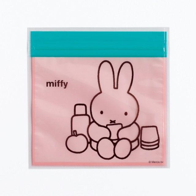 日本 GreenFlash 夾鏈袋/ miffy 第6彈/ 粉
