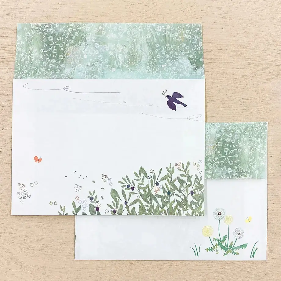 日本 cozyca products 信封/ Omori Yuko/ Michikusa Bana