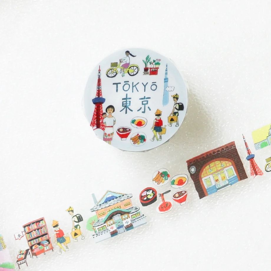 日本 cozyca products 透明裝飾膠帶/ Ai Okino/ 東京