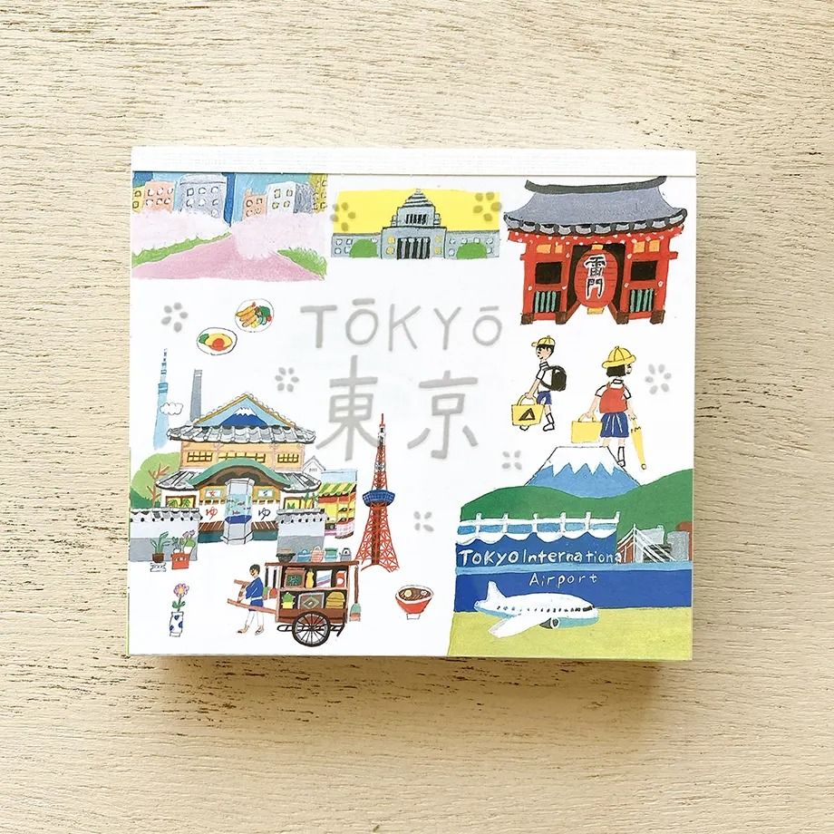 日本 cozyca products 方型便條紙/ Ai Okino/ 東京