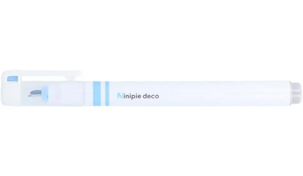 日本 sun-star Ninipie Deco 雙頭筆/ 藍