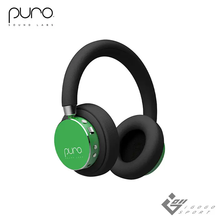 Puro BT2200-Plus無線藍牙兒童耳機/ 綠