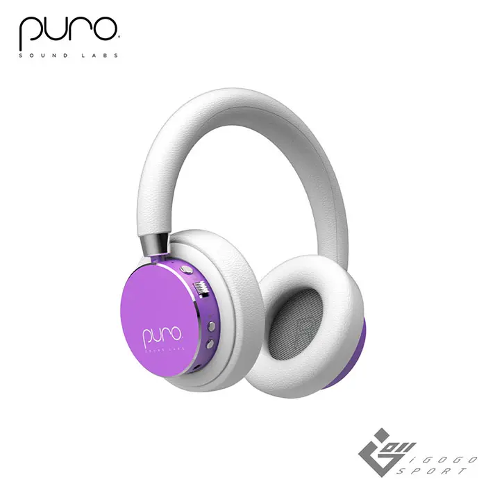 Puro BT2200-Plus無線藍牙兒童耳機/ 紫