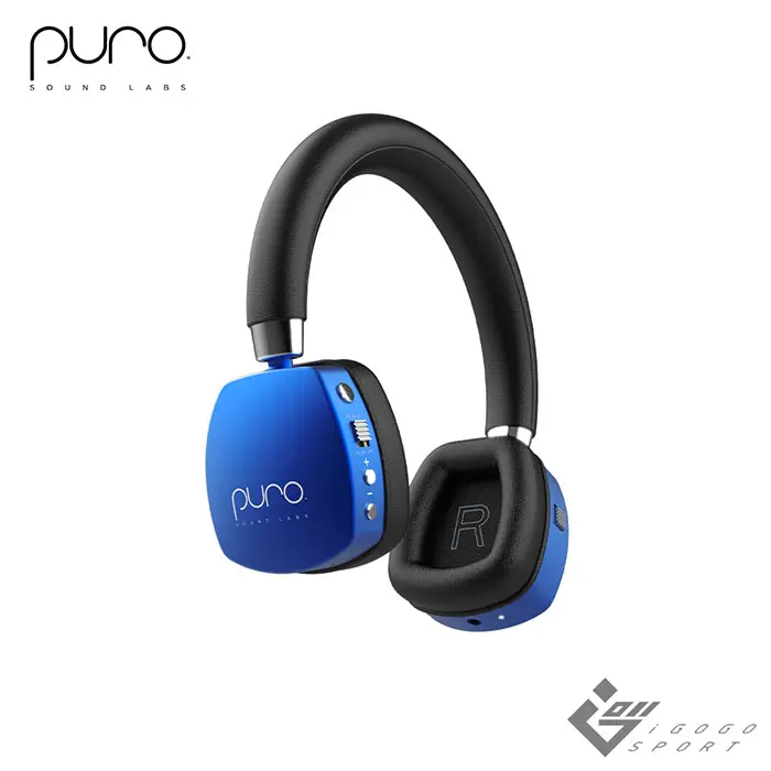 Puro Quiets-Plus降噪無線兒童耳機/ 藍