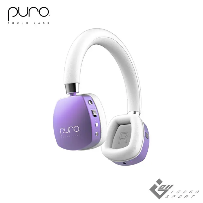 Puro Quiets-Plus降噪無線兒童耳機/ 紫