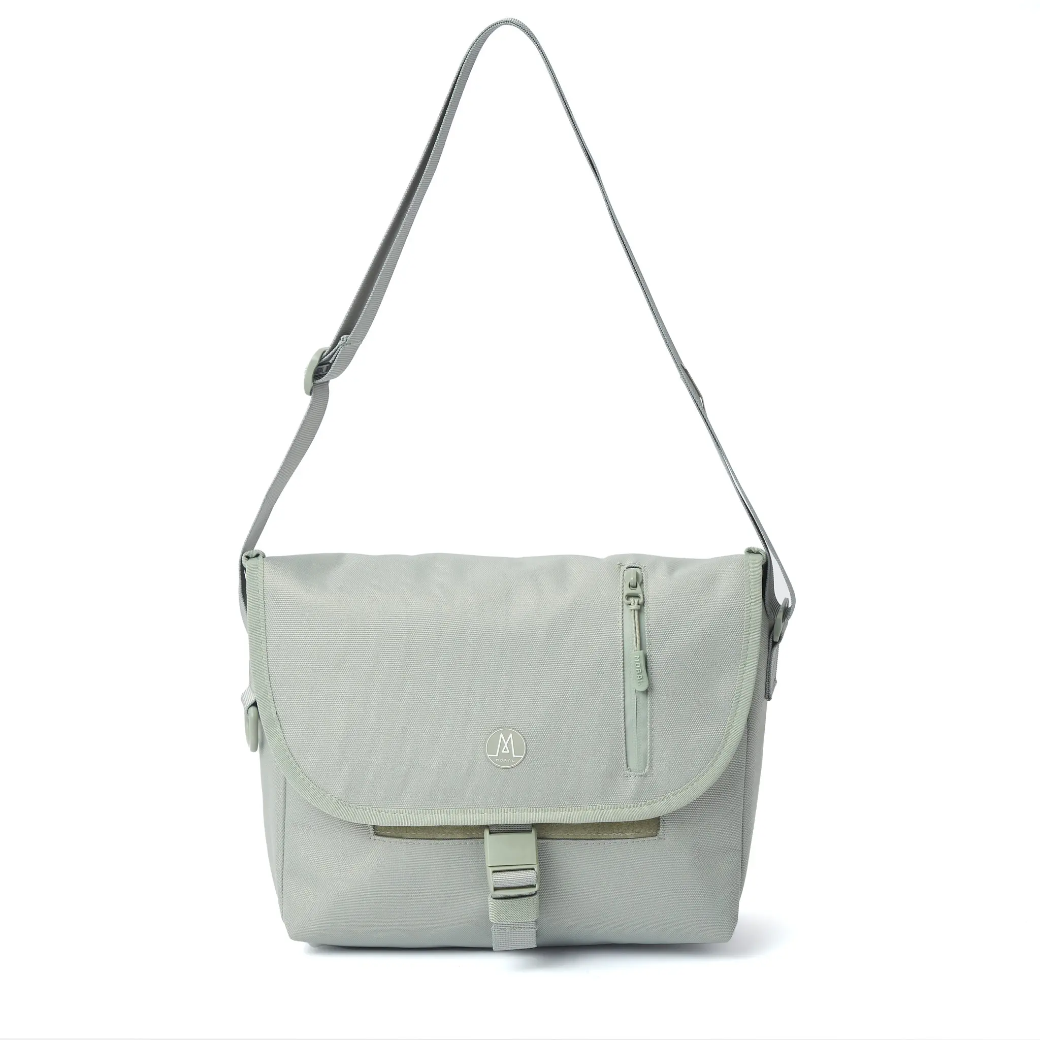 Moral Northside Messenger Medium 郵差包 環保物料/ Desert Sage/ 鼠尾草