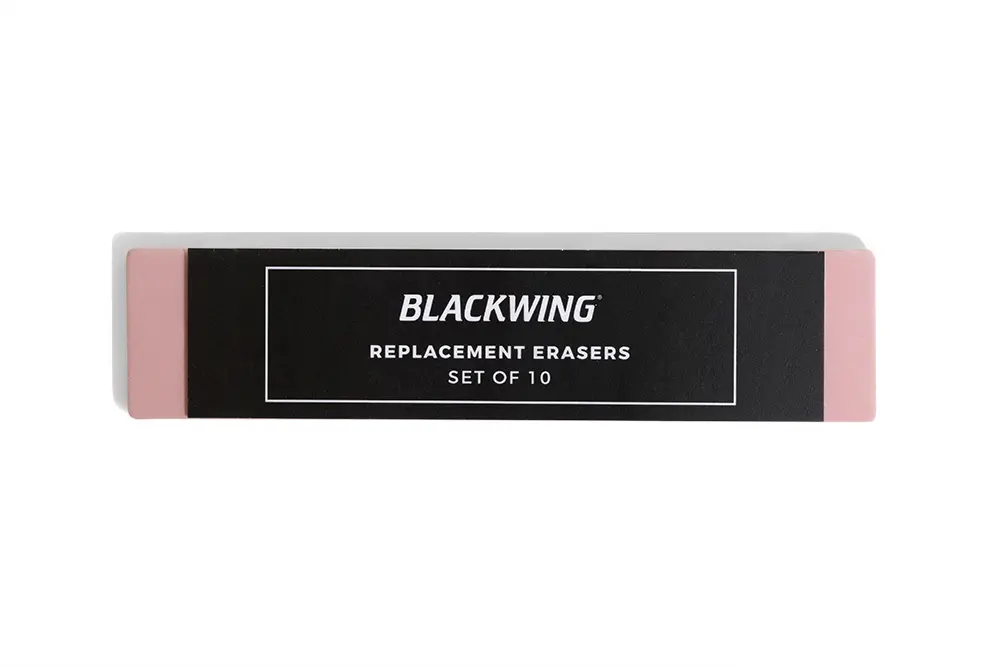 美國 BLACKWING 鉛筆 橡皮擦補充組/ 10入/ 粉