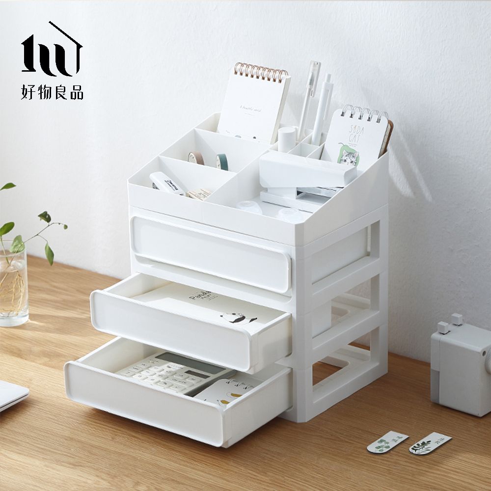 【好物良品】四層_日本桌面抽屜式收納盒