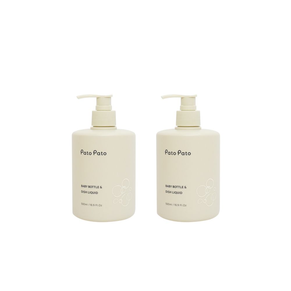 Pato Pato 嬰幼兒奶瓶餐具清潔液/ 500ml/ 2入