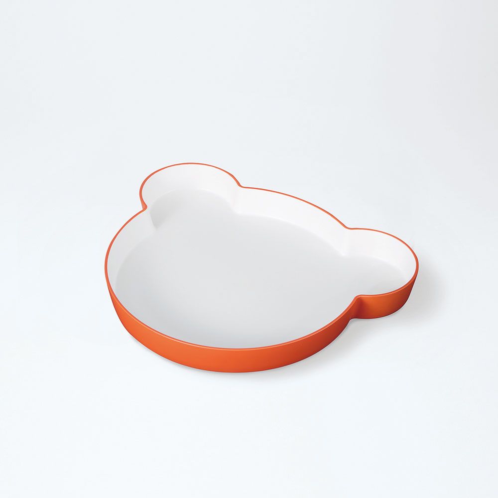 Tak Kids Dish 小熊餐盤 (L)/ 經典橘
