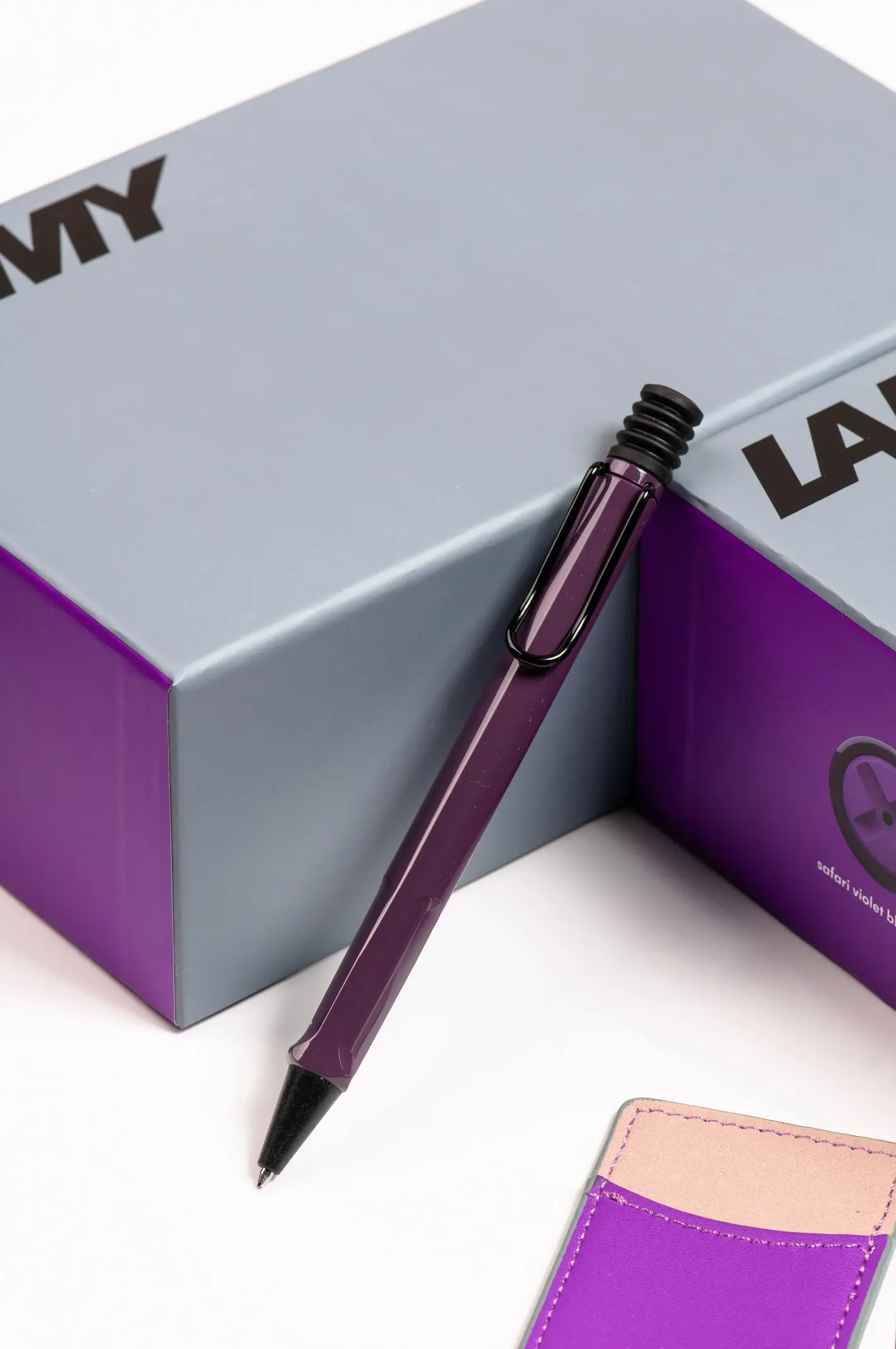 LAMY Safari狩獵者原子筆/ 2024限量/ 黑莓紫羅蘭