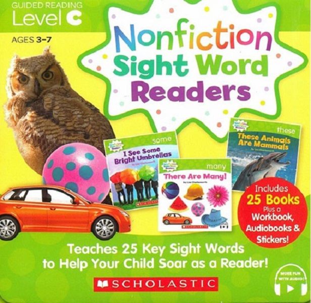 Nonfiction Sight Word Readers Level C (附StoryPlus/貼紙/25冊合售)