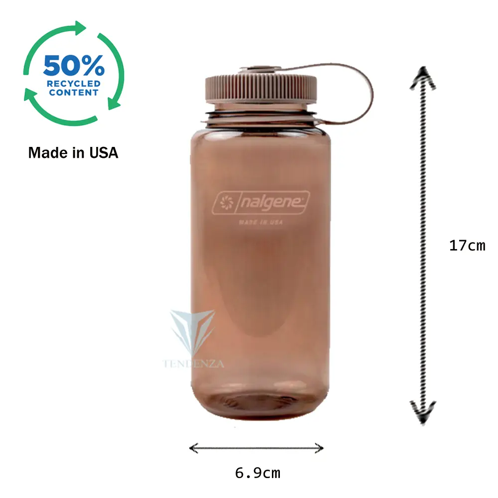 【美國 NALGENE】NGN2020-3416 500cc 寬嘴水壺 摩卡(Sustain)