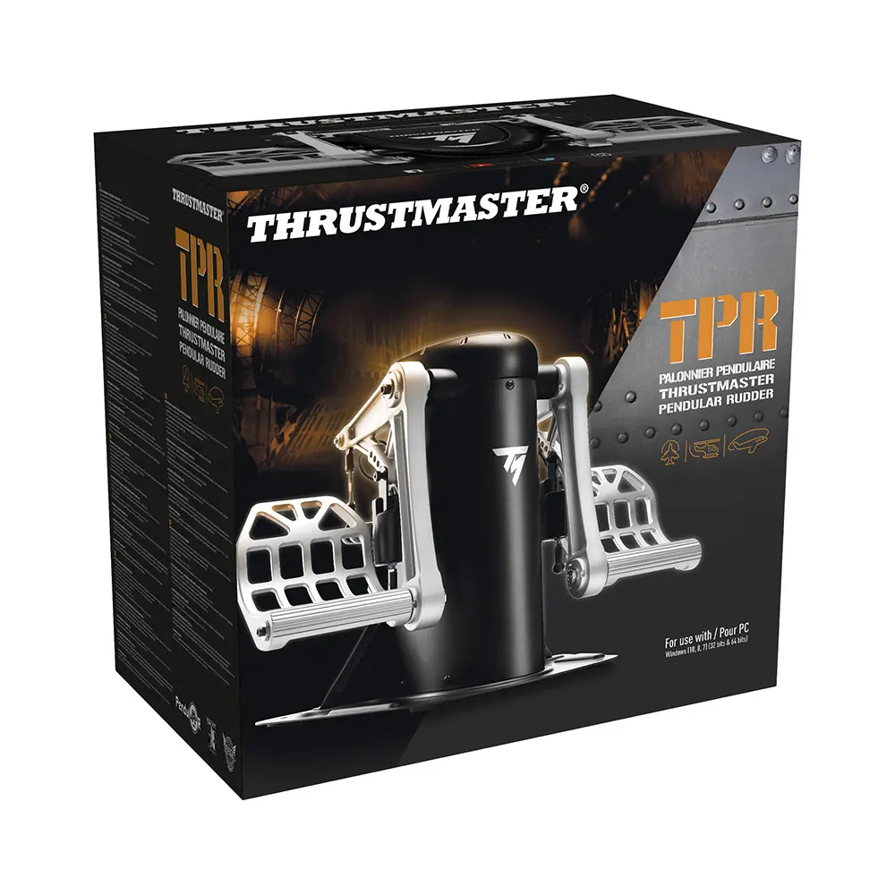 THRUSTMASTER 圖馬斯特 TPR Pendular Rudder 頂級飛行踏板(支援 PC)