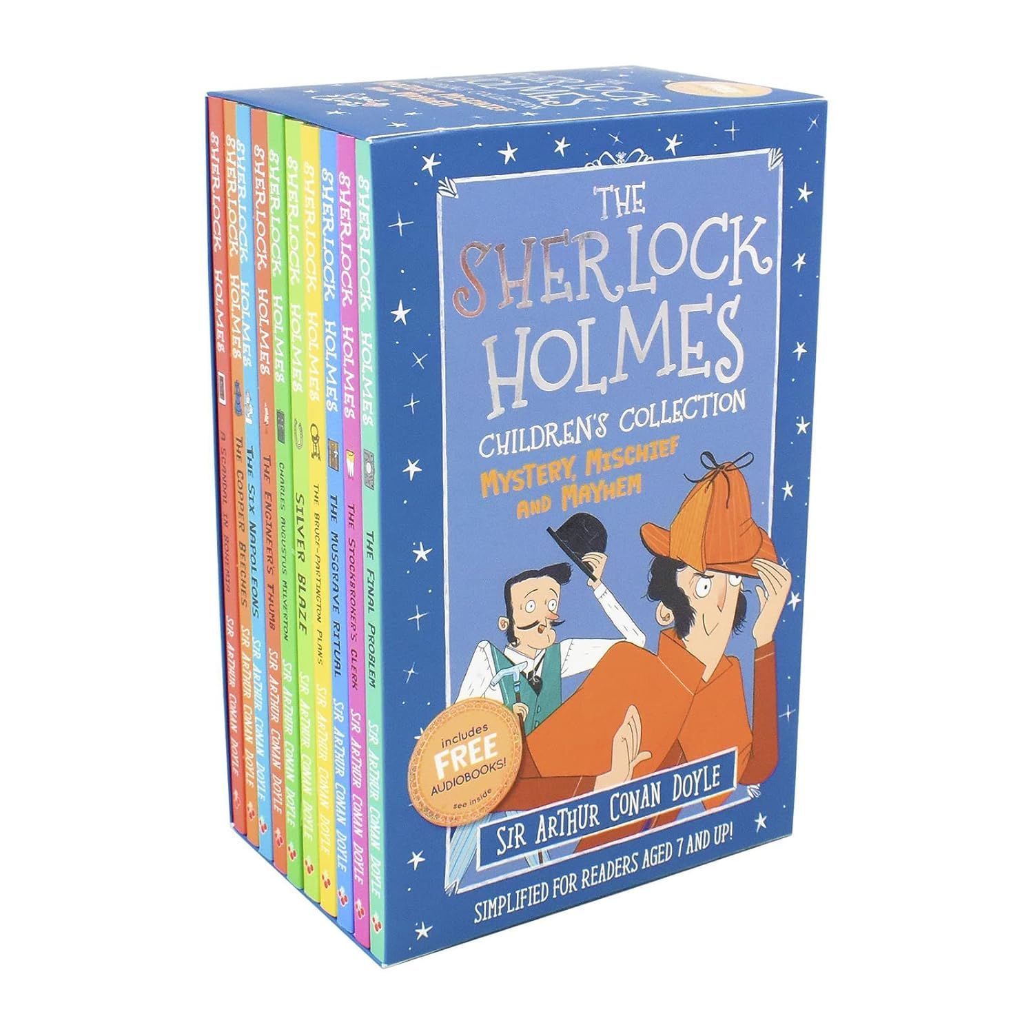 The Sherlock Holmes Children's Collection 2: Mystery, Mischief and Mayhem (+音檔QR code/10冊合售)