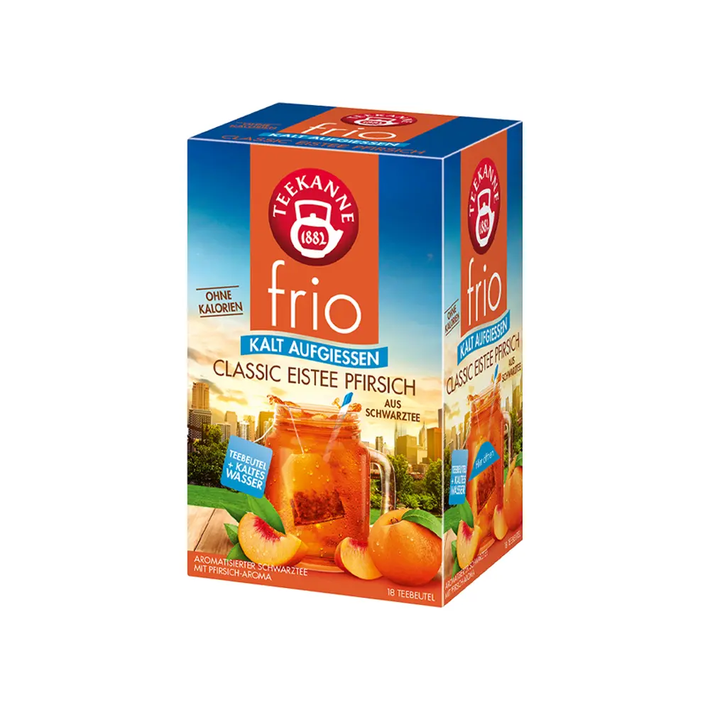 frio系列蜜桃紅茶/ 2.5g/ 18包/ 盒