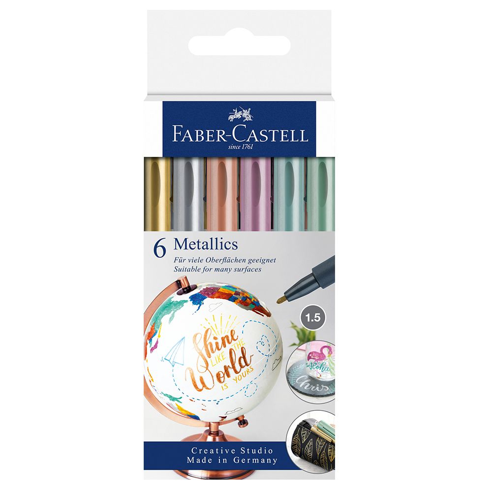 FABER-CASTELL金屬萬用筆/ 6色
