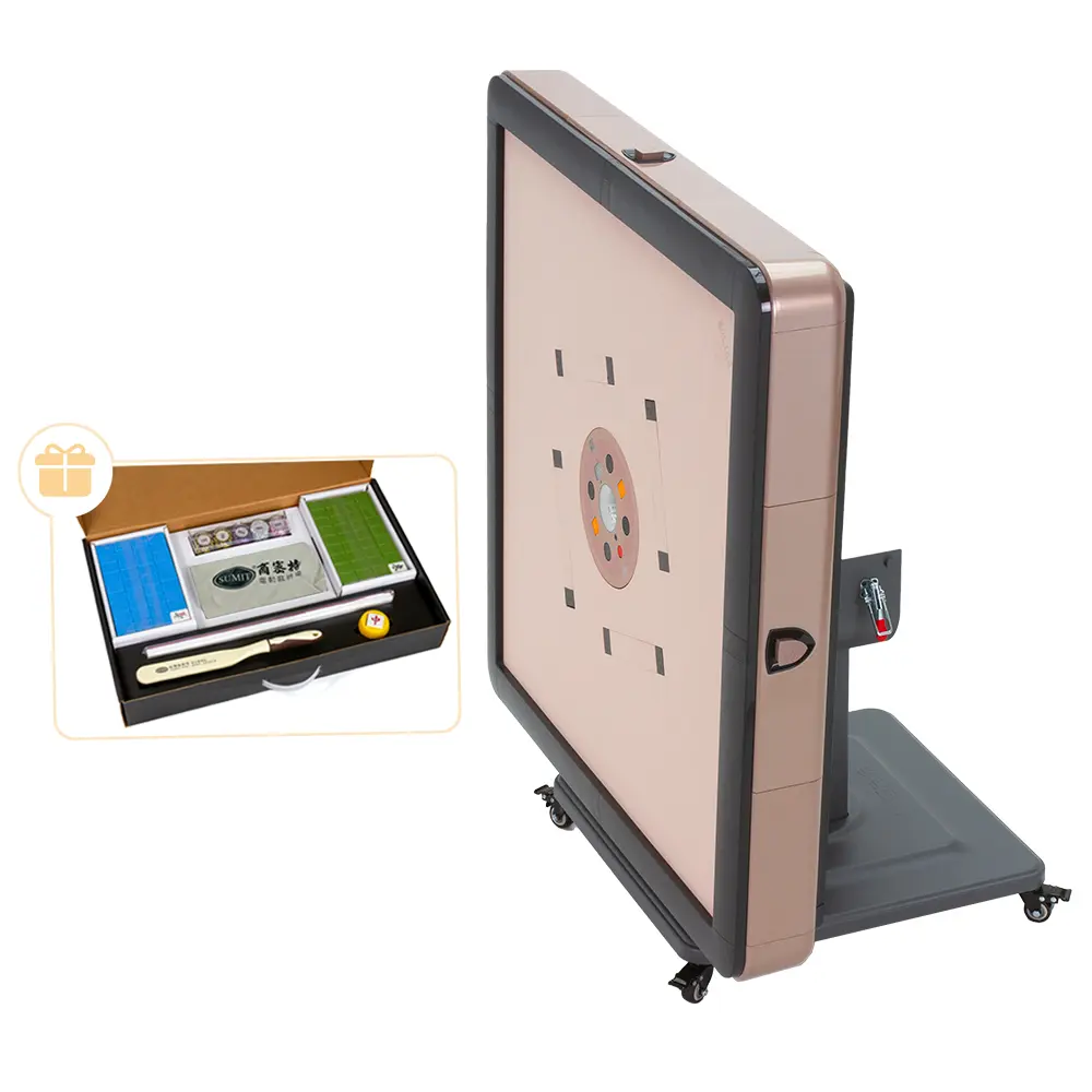 【商密特】T350 二代 櫻花少女心系列 過山麻將機 折疊款 櫻花湘妃粉