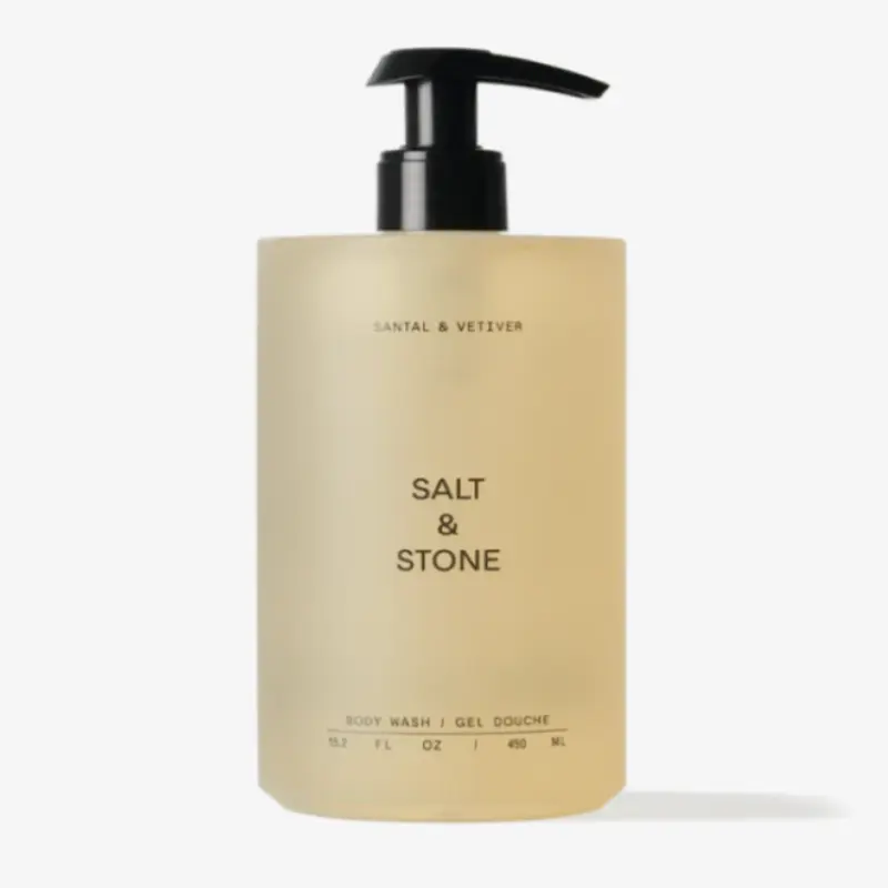 美國SALT & STONE玻尿酸保濕潔膚露/ 檀香岩蘭草
