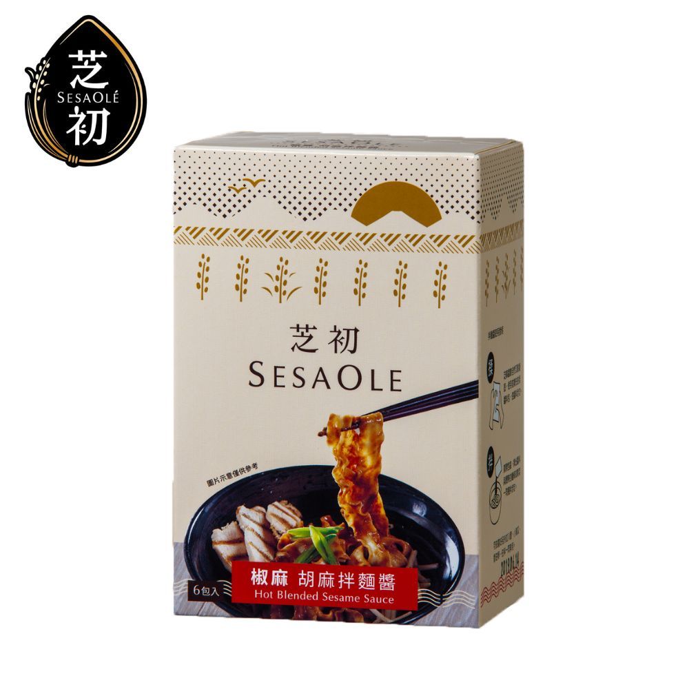 芝初胡麻拌麵醬/ 椒麻/ 6入