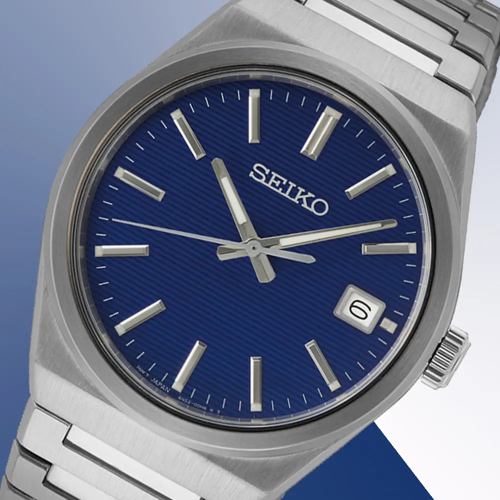 SEIKO 精工 CS系列簡約石英手錶-39mm 6N52-00H0B SUR555P1