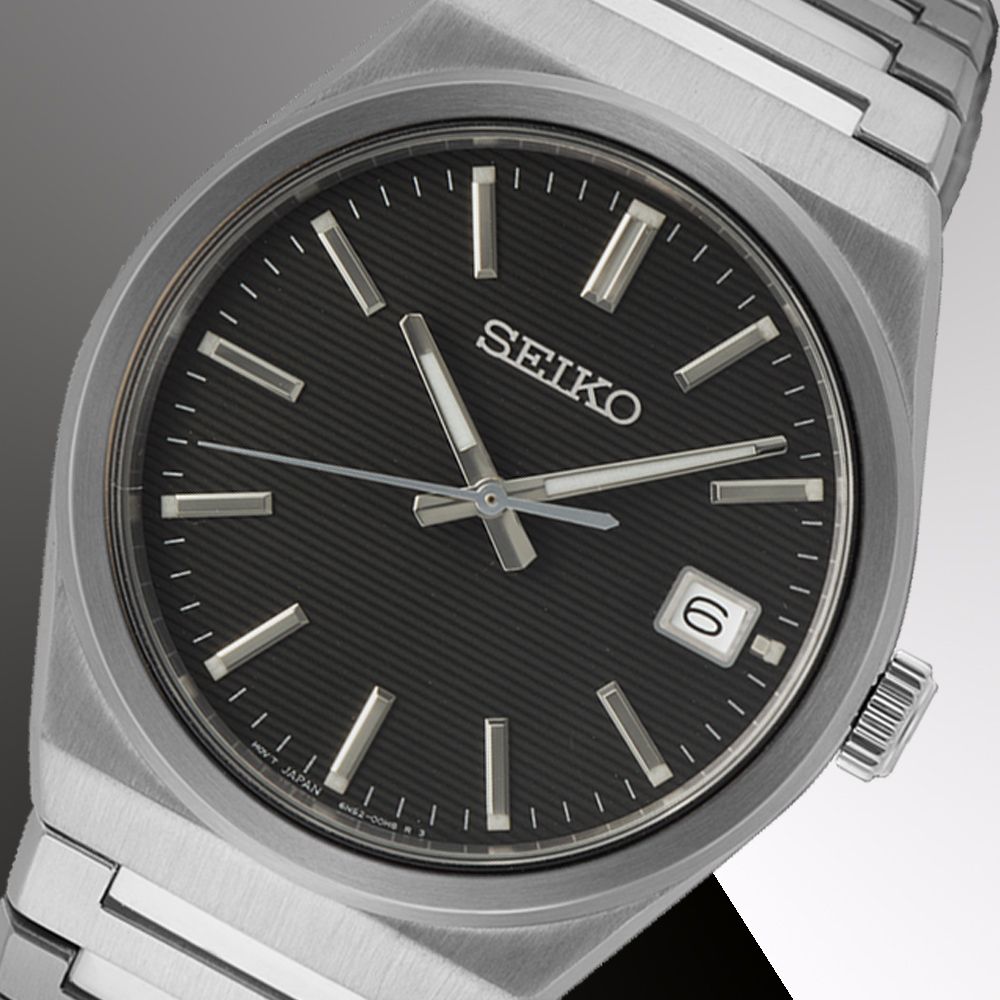 SEIKO 精工 CS系列簡約石英手錶-39mm 6N52-00H0D SUR557P1