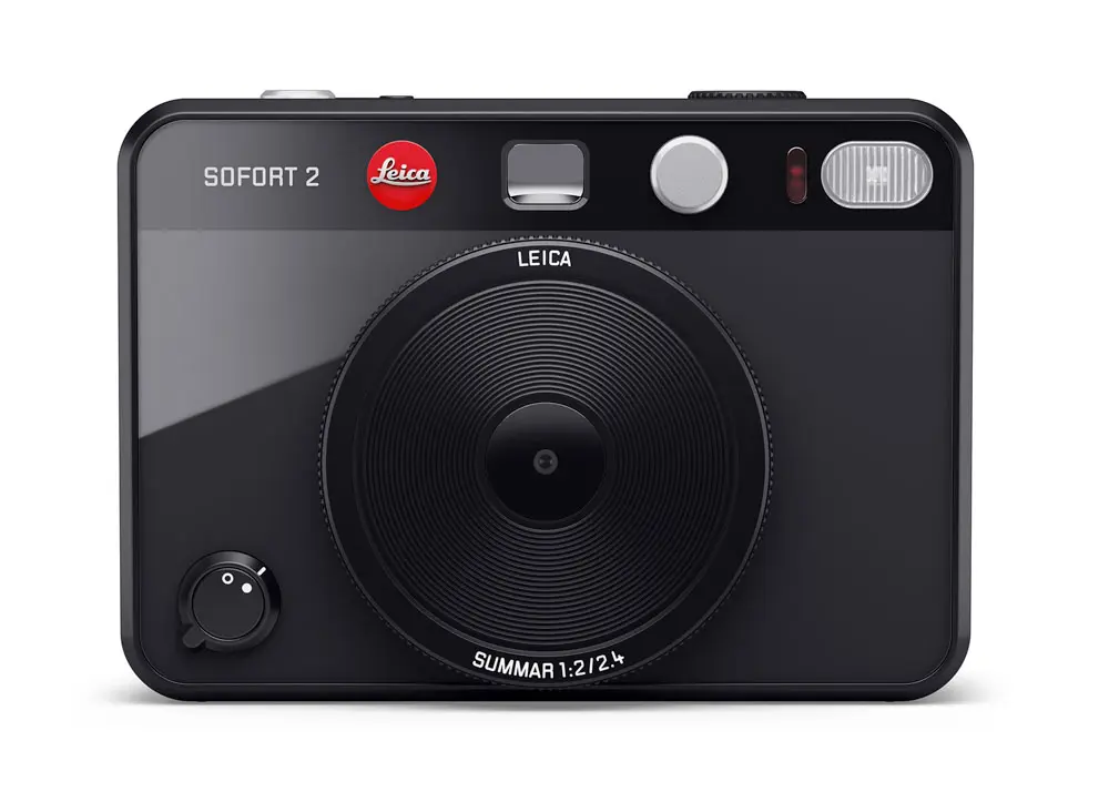徠卡 Leica SOFORT 2 拍立得相機 / 黑色【贈Leica底片乙盒(款式隨機)+ZEISS超細纖維拭鏡布+ZEISS鏡面清潔液30ml+ZEISS蒸氣眼罩8入/盒】