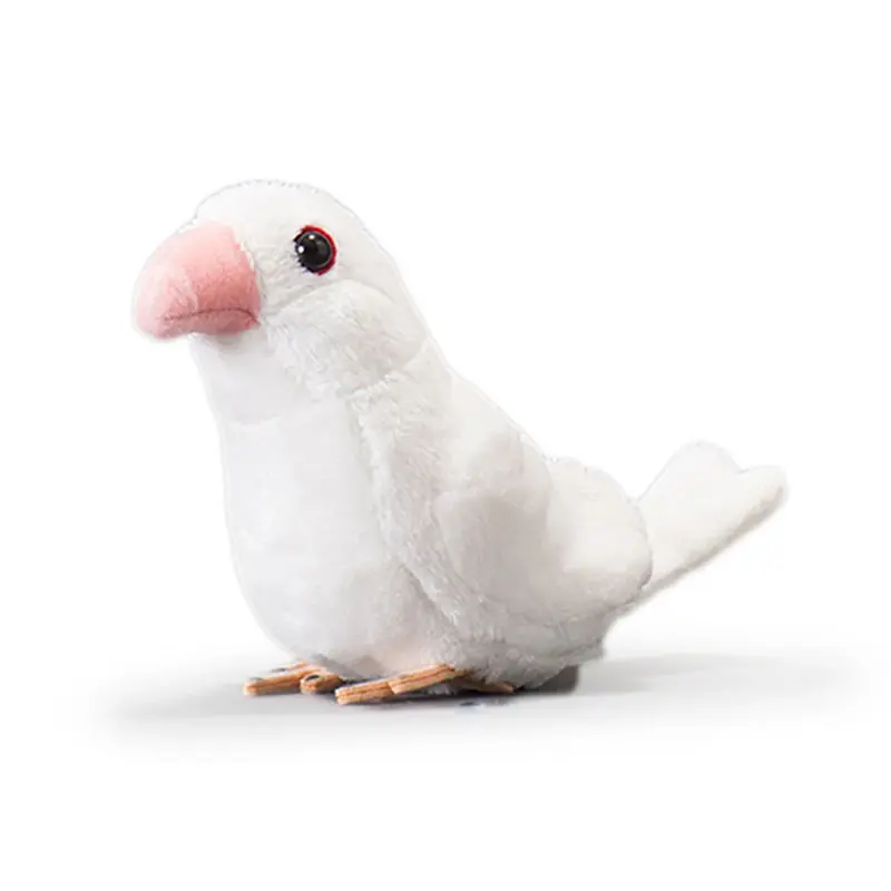 100+1 SM141白文鳥造型填充玩偶