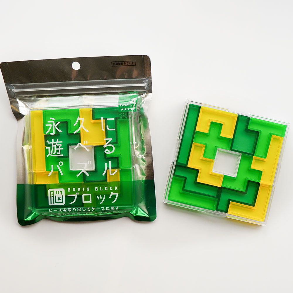 tenyo 日本製腦力開發益智拼圖＿level 4 Pentomino Square