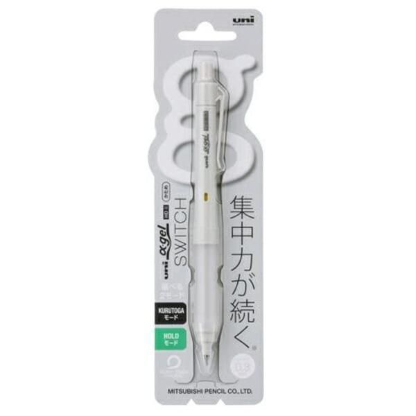 uni α-Gel Switch旋轉自動鉛筆/ 0.3/ 灰