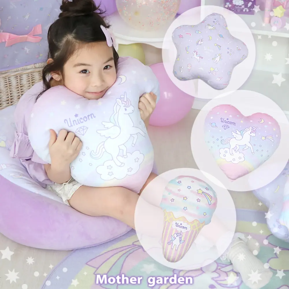 【Mother Garden】靠墊 獨角獸 冰淇淋