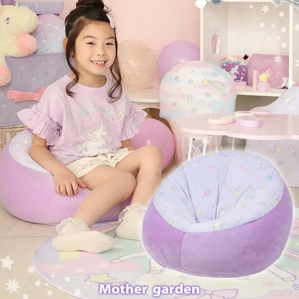 【Mother Garden】靠墊 獨角獸 圓型小沙發