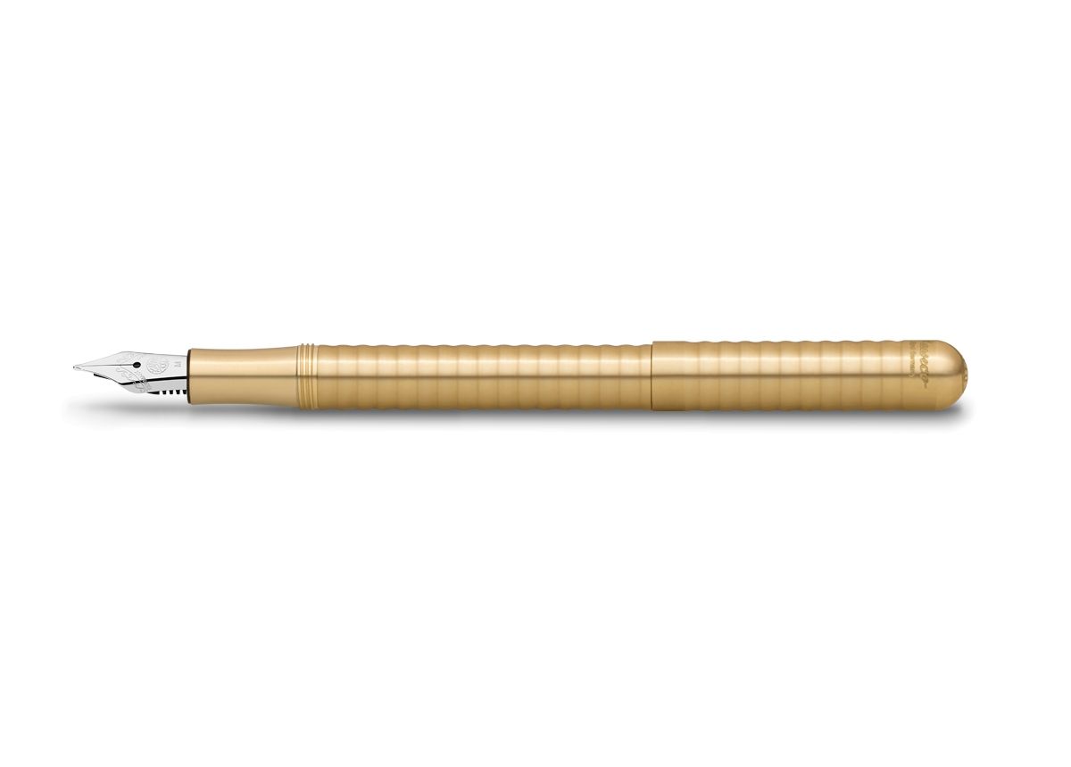 Kaweco LILIPUT輕巧系列鋼筆/ 黃銅波浪F