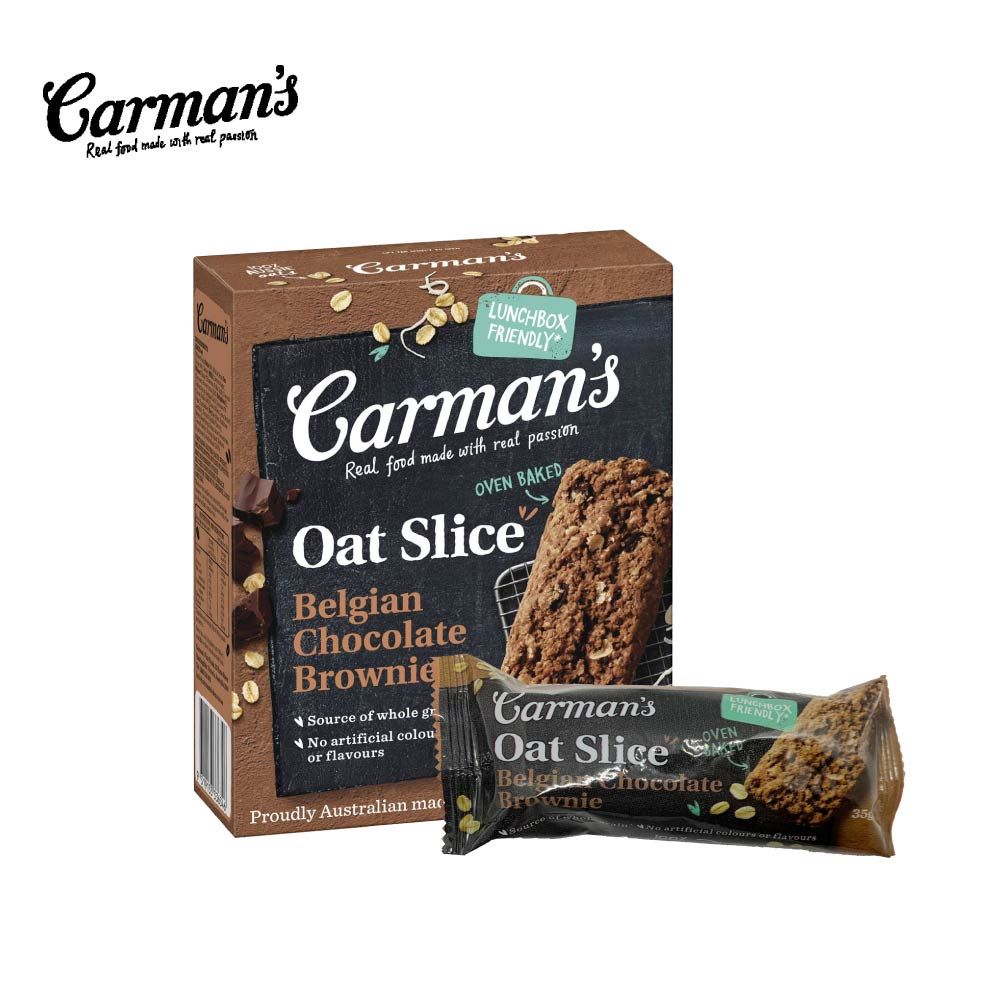 [澳洲 Carman's] 特色燕麥棒全系列/ 可可燕麥棒(5條/盒)