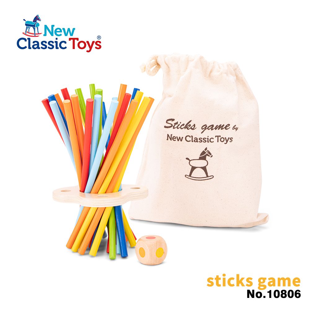 【荷蘭New Classic Toys】Pick Up Sticks-平衡抽抽棒遊戲-10806