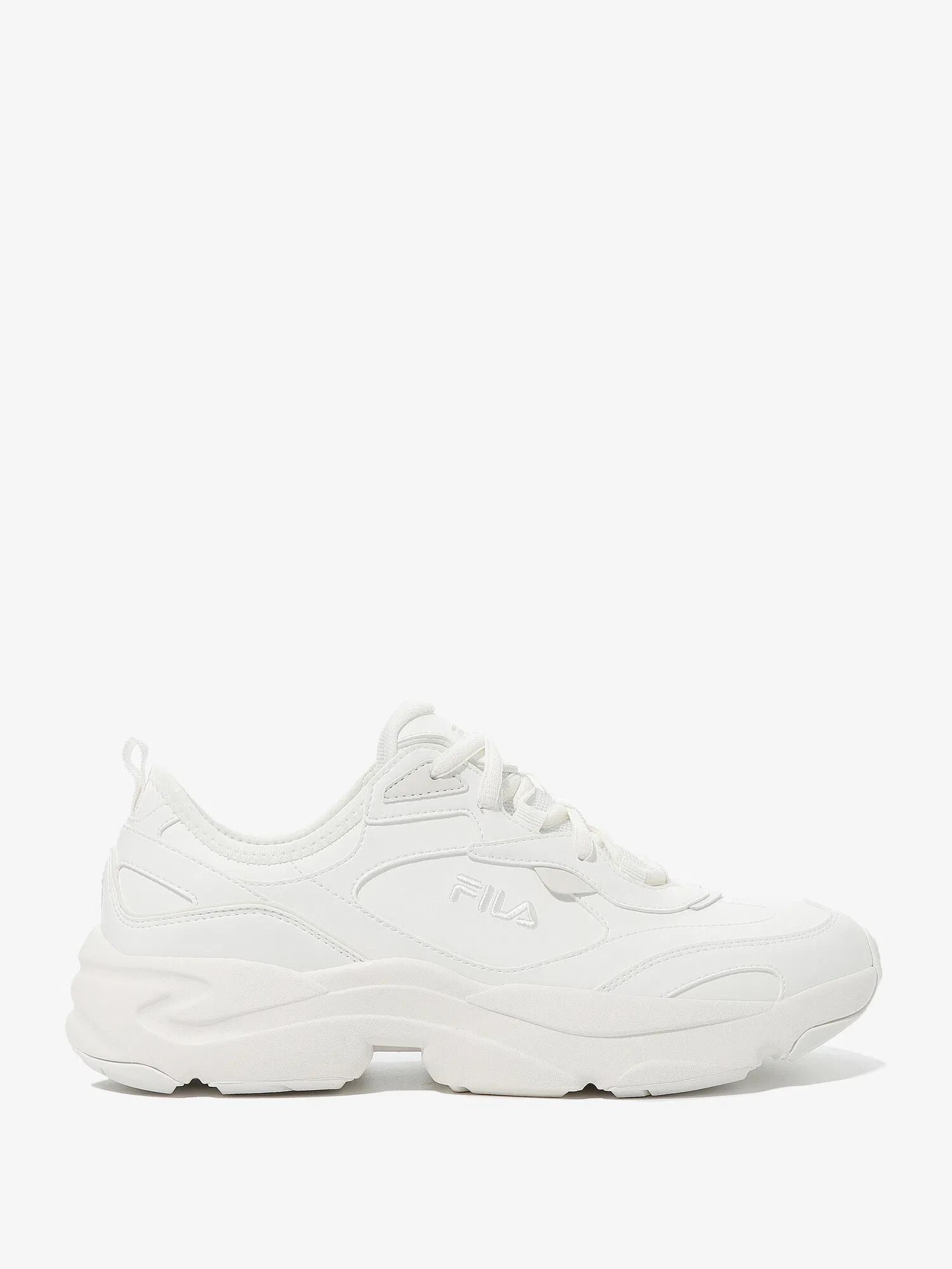 韓國 FILA Ray 經典老爹鞋 米色/ 22.5 cm