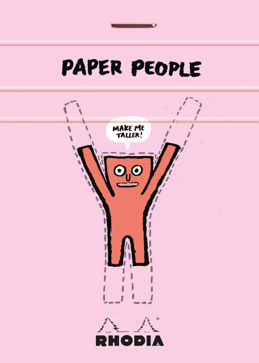法國RHODIA x Jean Jullien 聯名貼紙/ 6張
